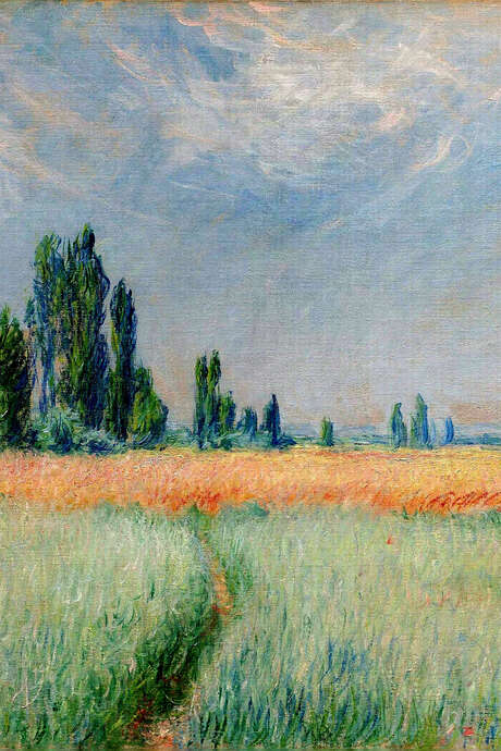 Atelier d'arts-plastiques enfants-Claude Monet les champs