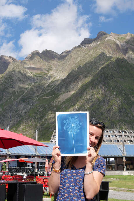 Atelier cyanotype