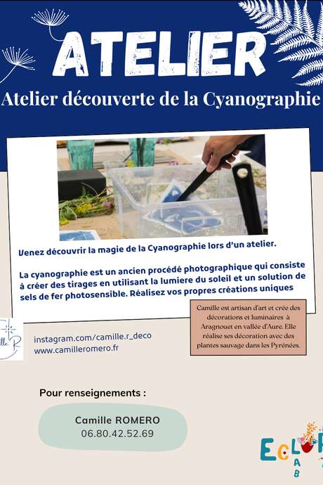 Atelier Cyanographie - Association ArtLab Eclore