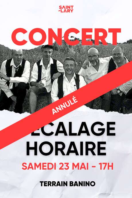 Concert "Décalage horaire" - ANNULÉ