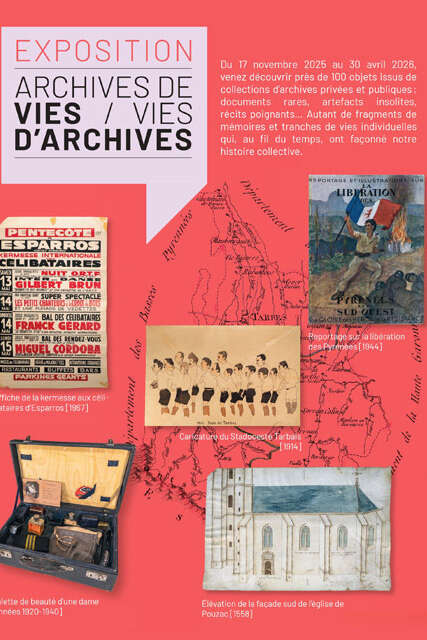 Exposition "Vies d'archives, Archives de vies"