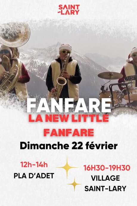 Fanfare à la neige avec la "New Little Fanfare"