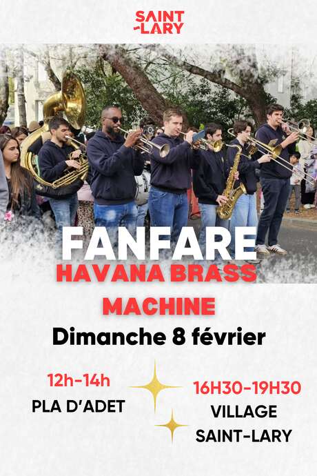Fanfare à la neige "Havana Brass Machine"