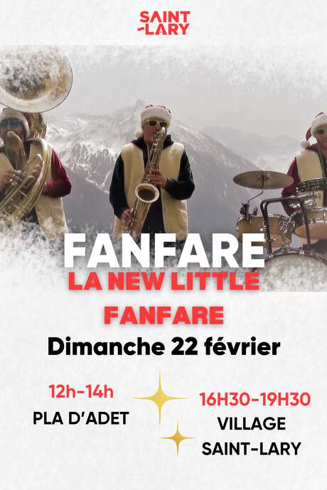 Fanfare à la neige avec la "New Little Fanfare"
