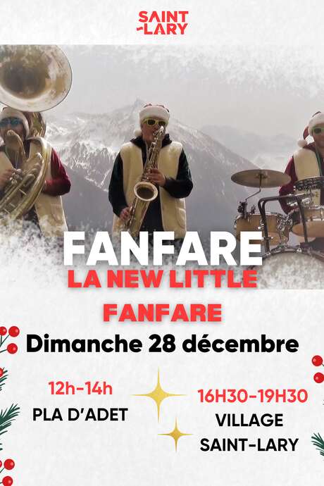 Fanfare de noël avec la New Little Fanfare