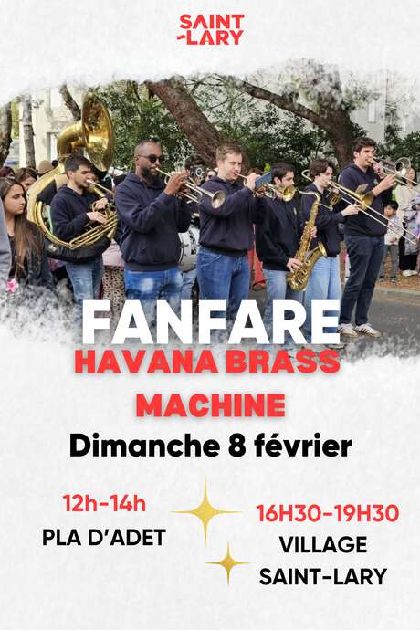 Fanfare à la neige "Havana Brass Machine"
