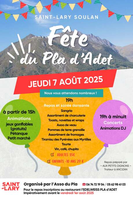 Le Pla d'Adet en Fête