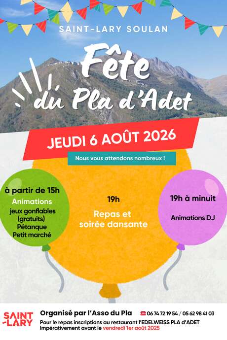 Le Pla d'Adet en Fête