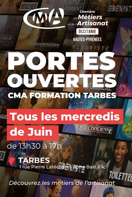 Journée Portes ouvertes de CMA Formation Tarbes