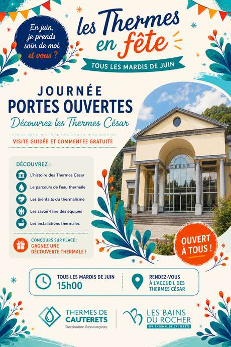 Journée portes ouvertes aux Thermes de Cauterets