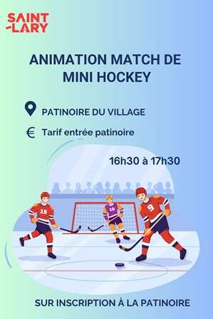 Match de mini hockey