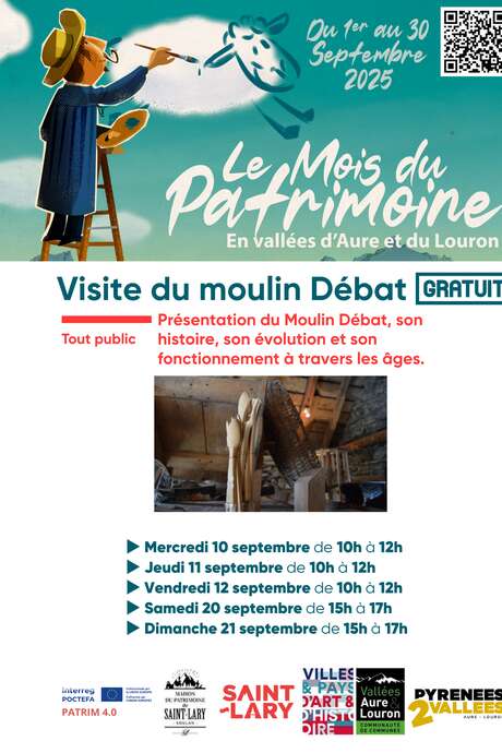Visite du moulin Débat