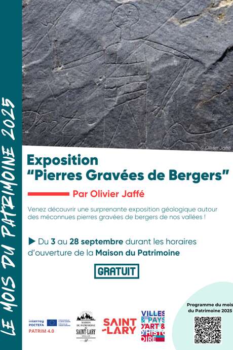 Exposition géologique “Pierres Gravées de Bergers”