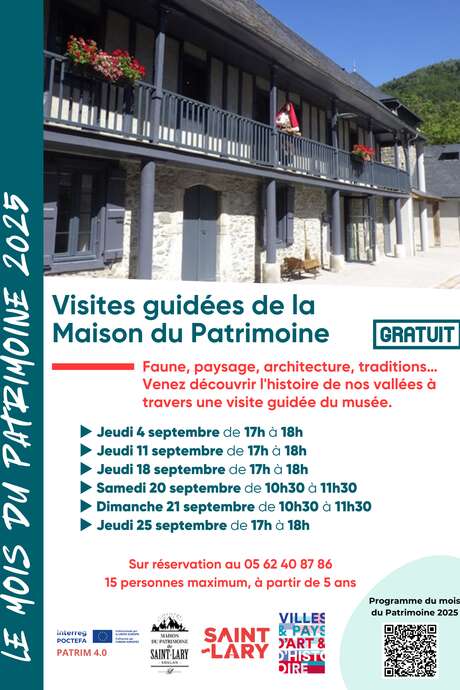 Visite guidée de la Maison du Patrimoine