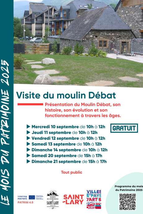 Visite du moulin Débat Visite du moulin Débat