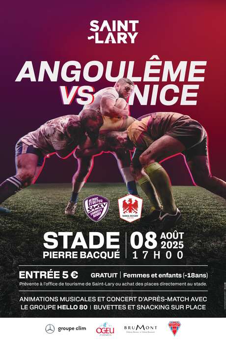 Match Angoulême VS Nice