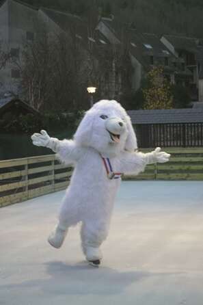 Patouglisse à la Patinoire