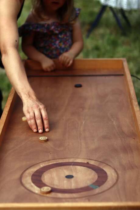 Jeux en bois au Rioumajou
