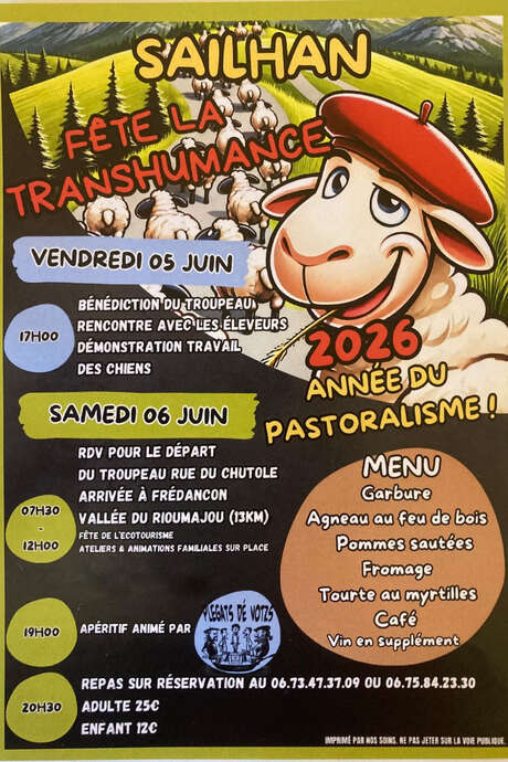Transhumance de Sailhan