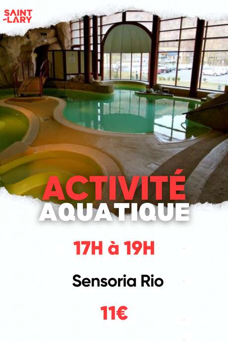 Activité ludique et aquatique pour les enfants au Sensoria Rio