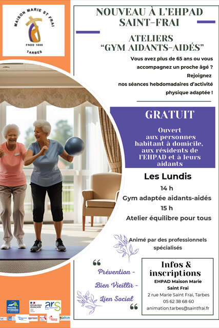Ateliers "Gym aidants-aidés"