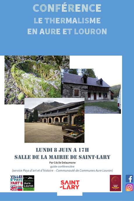 Conférence Le thermalisme Aure Louron