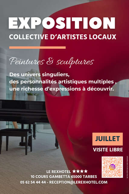 Exposition collective d'artistes locaux