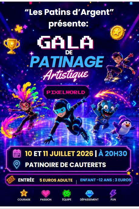 Gala de patinage Artistique - Pixel World