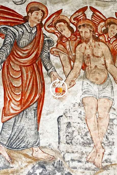 Visites d'églises en vallée d'Aure : Les églises peintes