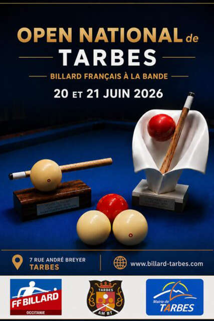 Open national de Billard Français à la Bande