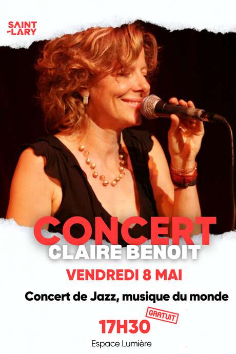 Concert en Duo « Jazz, musiques de rencontre. De la France à l’Amérique» par Claire Benoit
