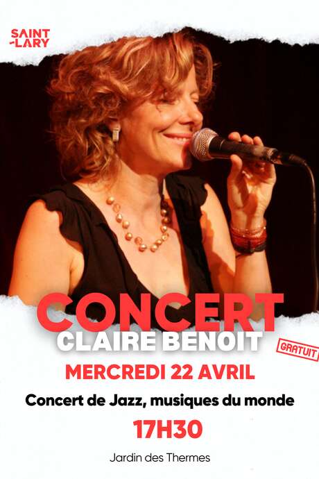 Concert en Duo « Jazz, musiques de rencontre. De la France à l’Amérique» par Claire Benoit