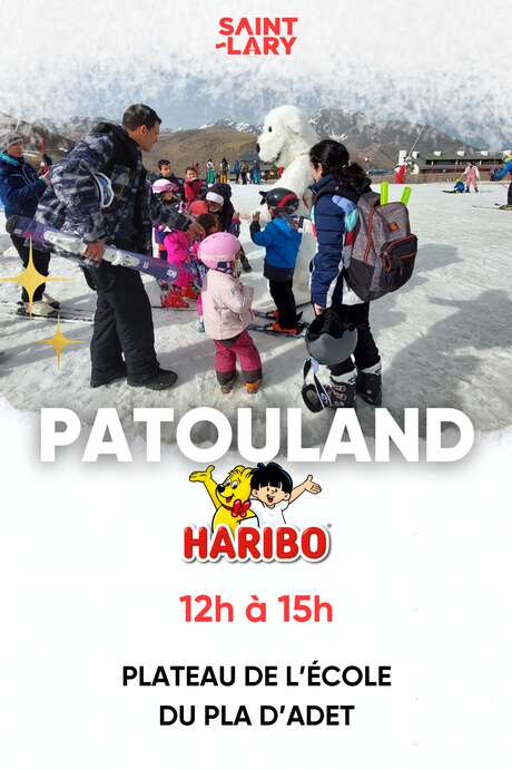 Patouland Haribo au Pla d'Adet