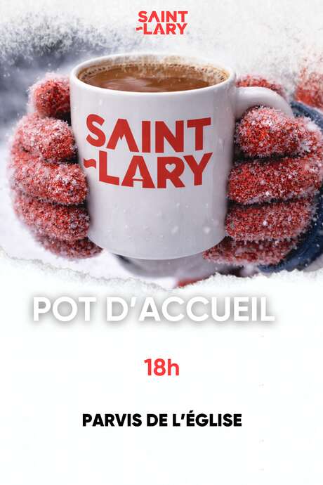 Pot d'accueil "Bienvenue à Saint-Lary"