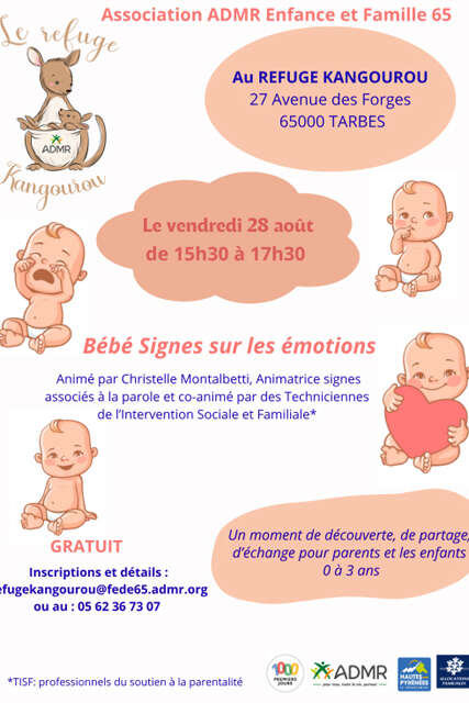 Atelier Bébé signes sur les Émotions