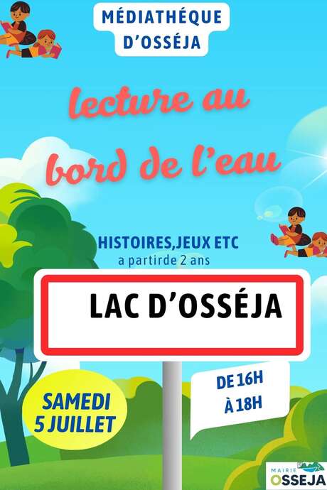 LECTURE AU BORD DE L'EAU