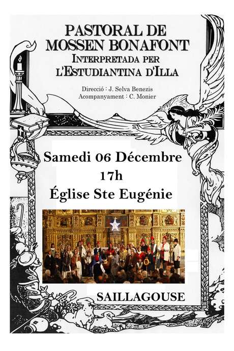 CONCERT PASTORAL DE MOSSEN BONAFONT - EGLISE DE SAILLAGOUSE