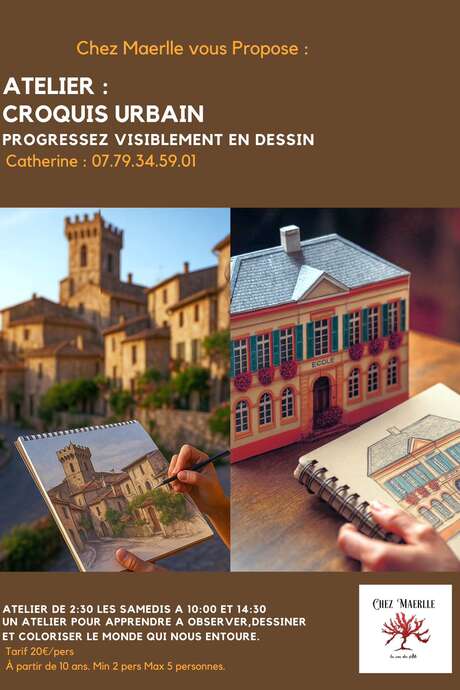 CHEZ MAERLLE - ATELIER CROQUIS URBAIN
