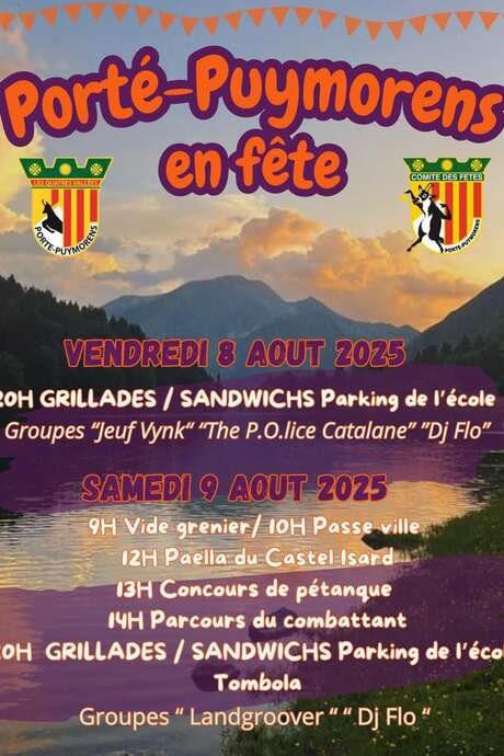 FÊTE DE PORTÉ-PUYMORENS
