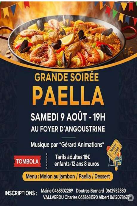 SOIRÉE PAELLA