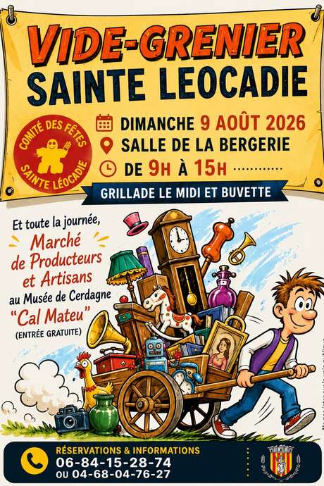 VIDE GRENIER - SAINTE-LÉOCADIE
