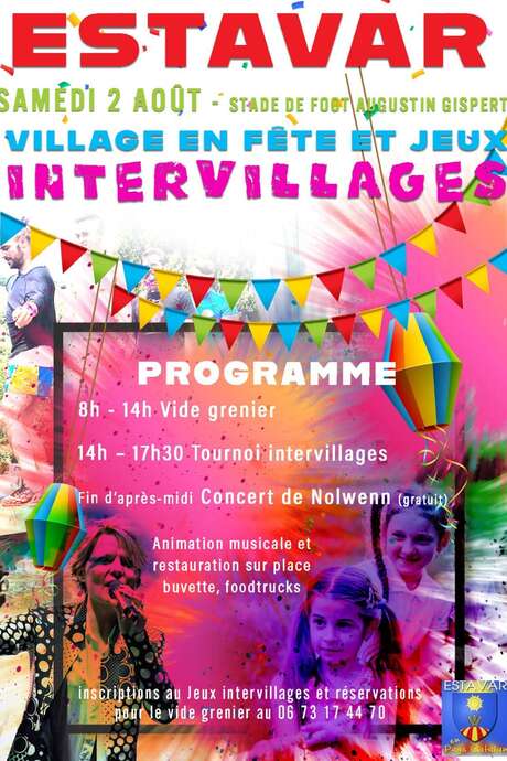 VILLAGE EN FÊTE ET JEUX INTERVILLAGES - ESTAVAR