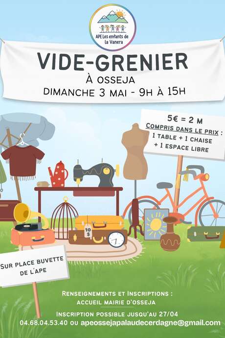 VIDE GRENIERS - OSSÉJA