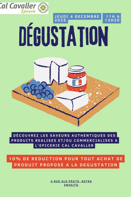 DEGUSTATION CAL CAVALLER ENVEITG