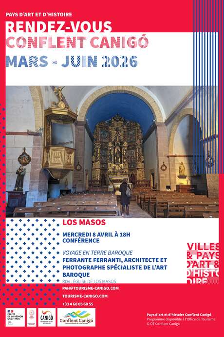 RENDEZ-VOUS PAYS D'ART ET D'HISTOIRE CONFÉRENCE - VOYAGE EN TERRE BAROQUE