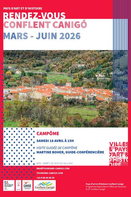 RENDEZ-VOUS PAYS D'ART ET D'HISTOIRE VISITE GUIDÉE - DÉCOUVERTE DE CAMPÔME