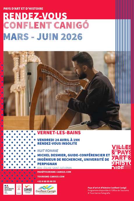 RENDEZ-VOUS PAYS D'ART ET D'HISTOIRE INSOLITE - NUIT ROMANE