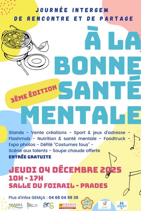 A LA BONNE SANTÉ MENTALE