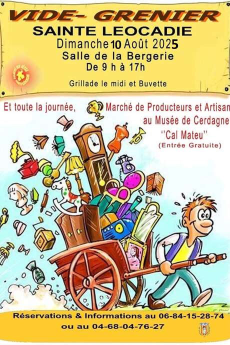 VIDE GRENIER - SAINTE-LÉOCADIE