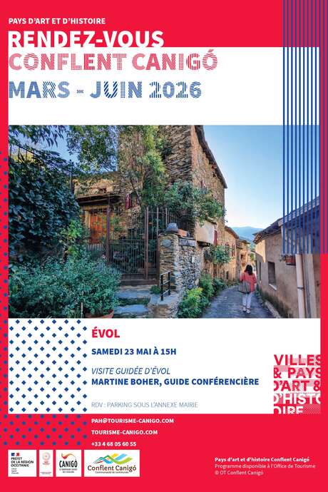 RENDEZ-VOUS PAYS D'ART ET D'HISTOIRE VISITE GUIDÉE - DÉCOUVERTE D'ÉVOL